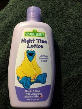 Sesame Street Nighttime Lotion 3 pack